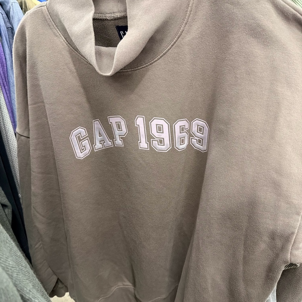 GAP  Tan Crewneck Sweater